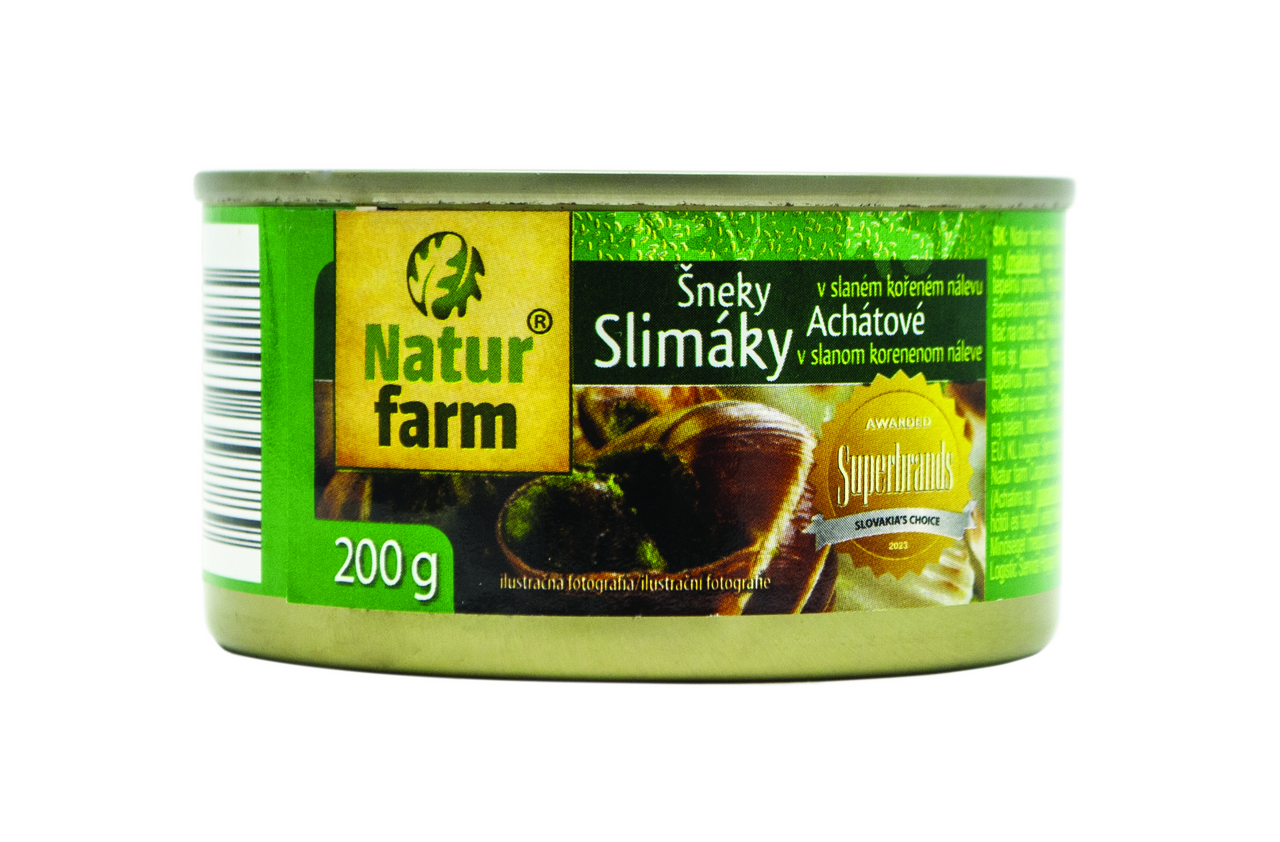 NATUR FARM Schenkel Šneci 200 g