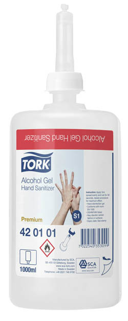 TORK Alcohol Gel dezinfekční prostředek 6 x 1 l