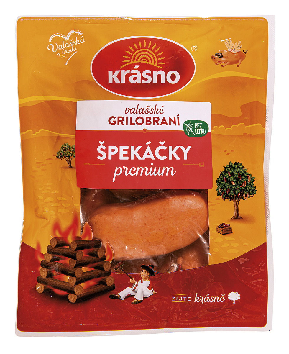 krásno Premium Špekáčky chlaz. váž. cca 1,1 kg