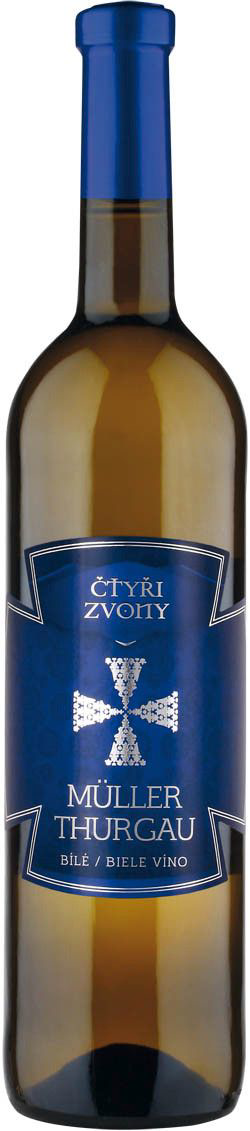 Čtyři zvony Müller Thurgau 6 x 750 ml