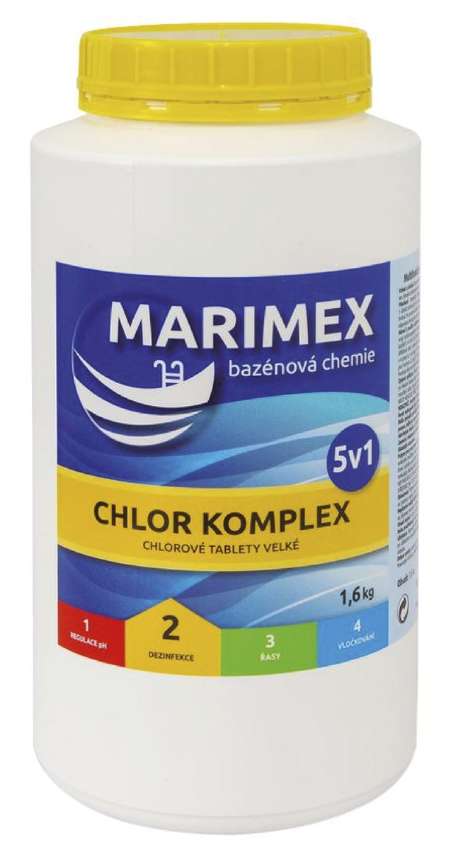 Chlor komplex 5v1 Marimex 1,6 kg 1 ks