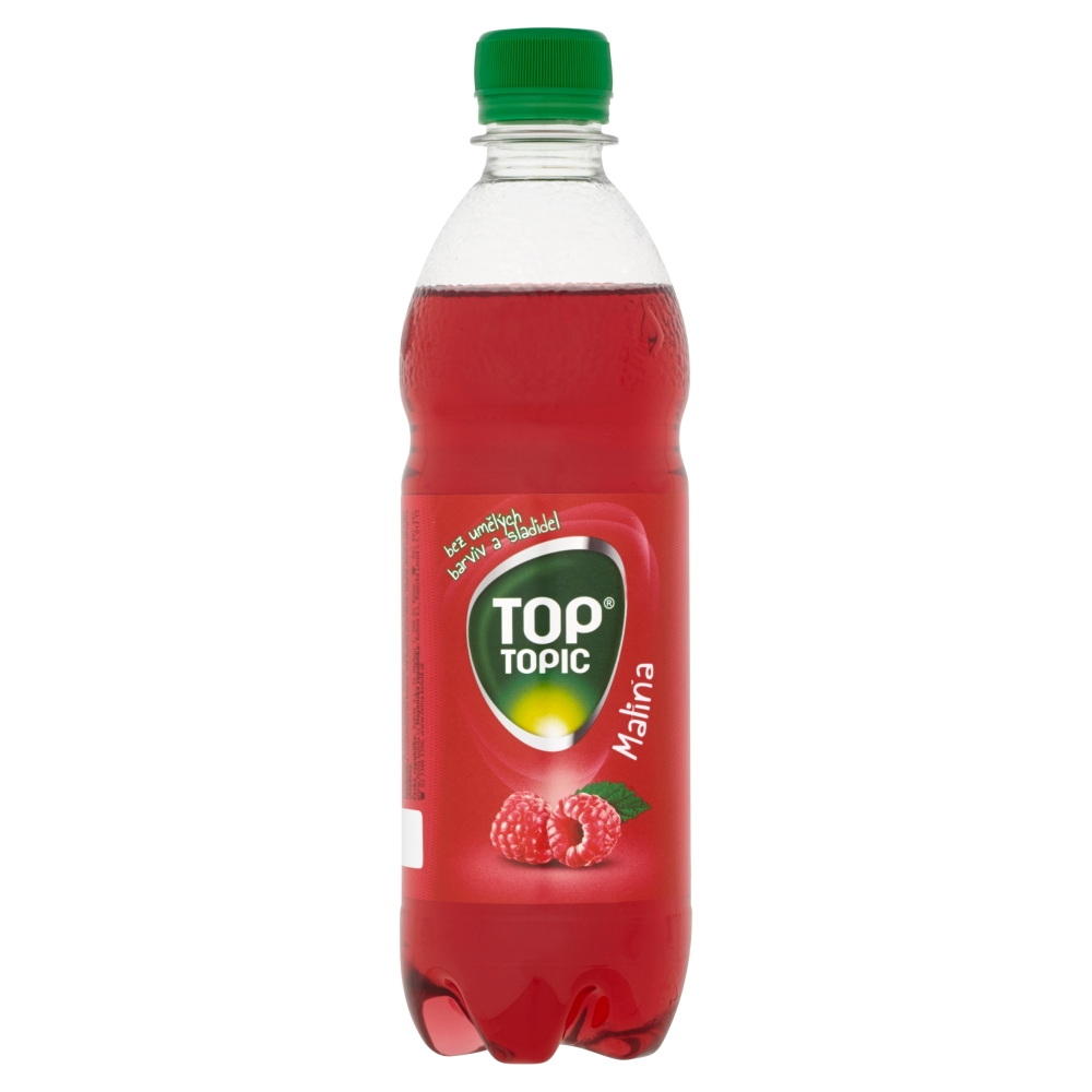 TOP TOPIC Limonáda malina 12 x 500 ml PET