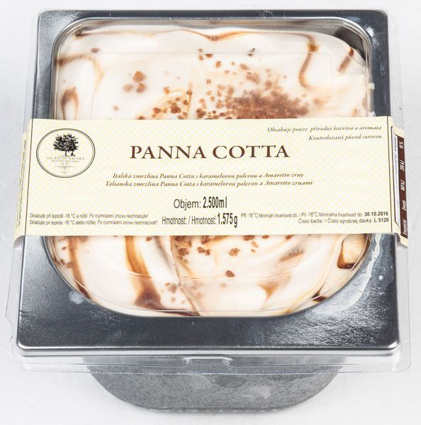 GELATO DI NATURA Zmrzlina Panna Cotta mraž. 2,5 l