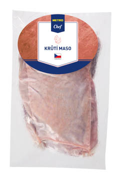 METRO Chef Krůtí stehno horní bez kosti s kůží CZ chlaz. váž. cca 2 kg