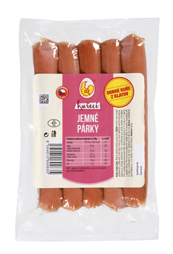 DZ KLATOVY Párky jemné kuřecí chlaz. 250 g