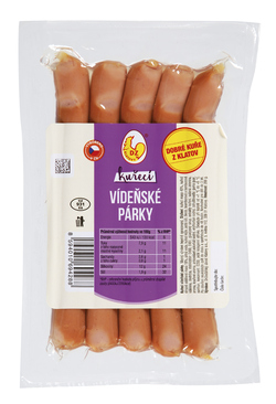 DZ KLATOVY Párky vídeňské kuřecí chlaz. 200 g