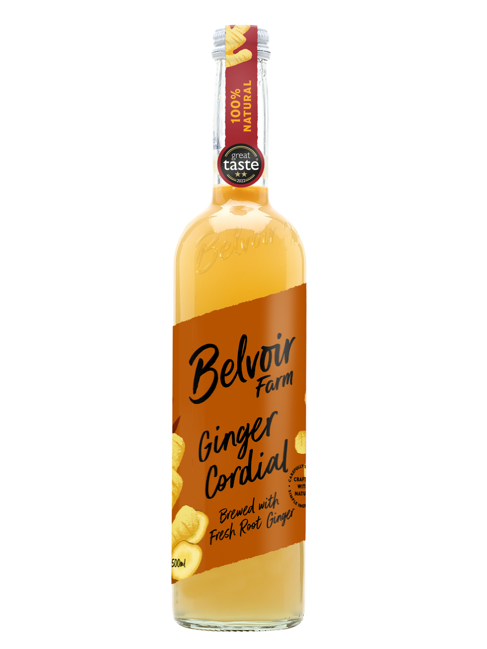 Belvoir  Ginger Cordial sirup zázvor 500 ml
