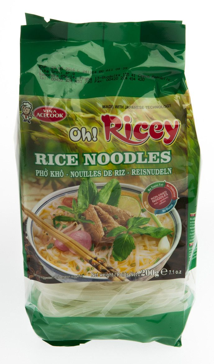 ACECOOK Oh! Ricey Instantní rýžové nudle 200 g