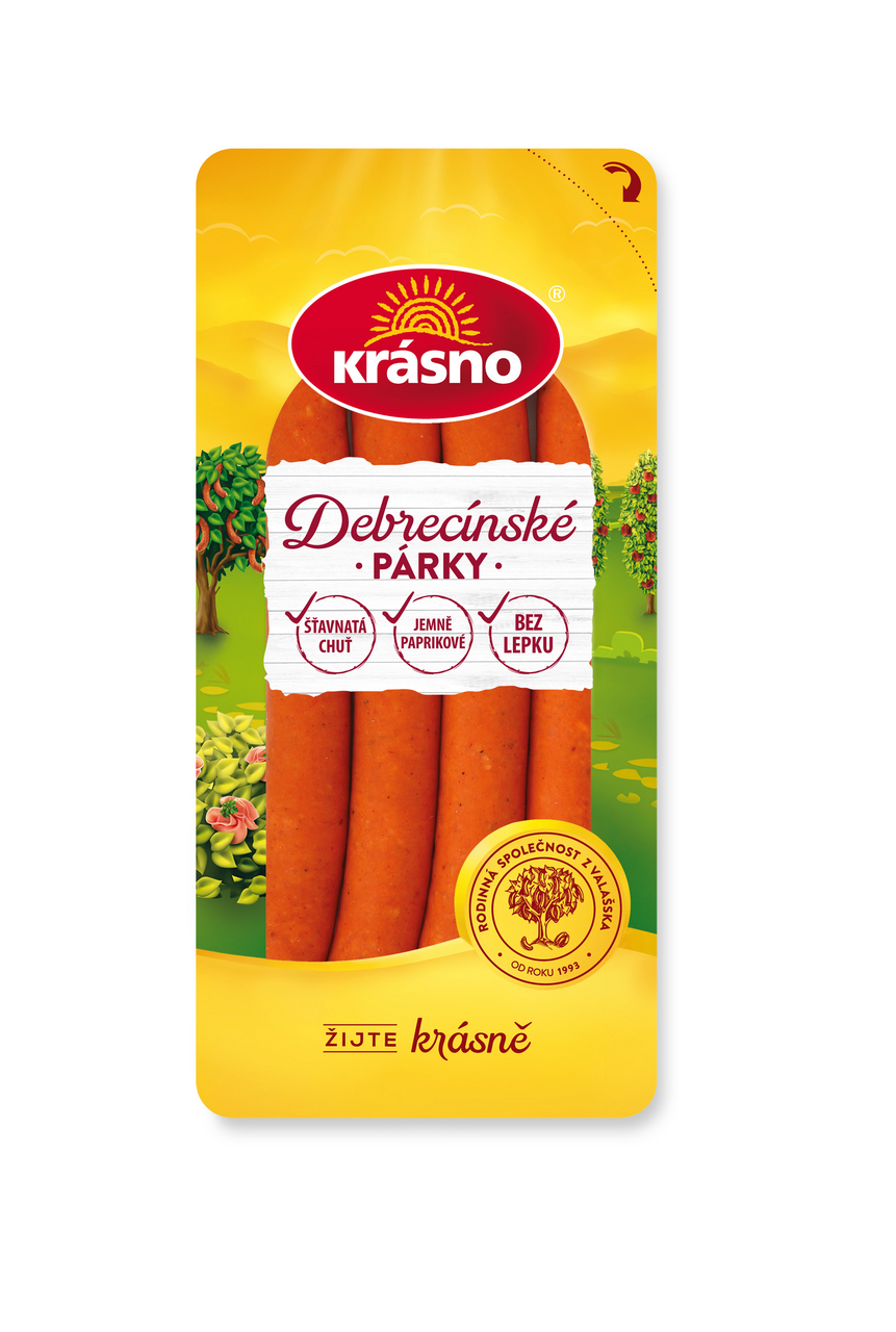 krásno Párky debrecínské chlaz. 200 g