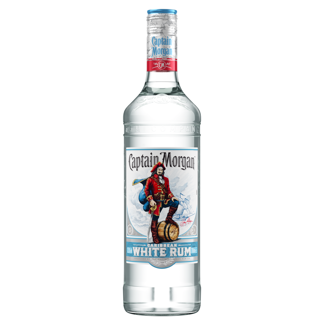 Captain Morgan White 37,5 % 6 x 700 ml