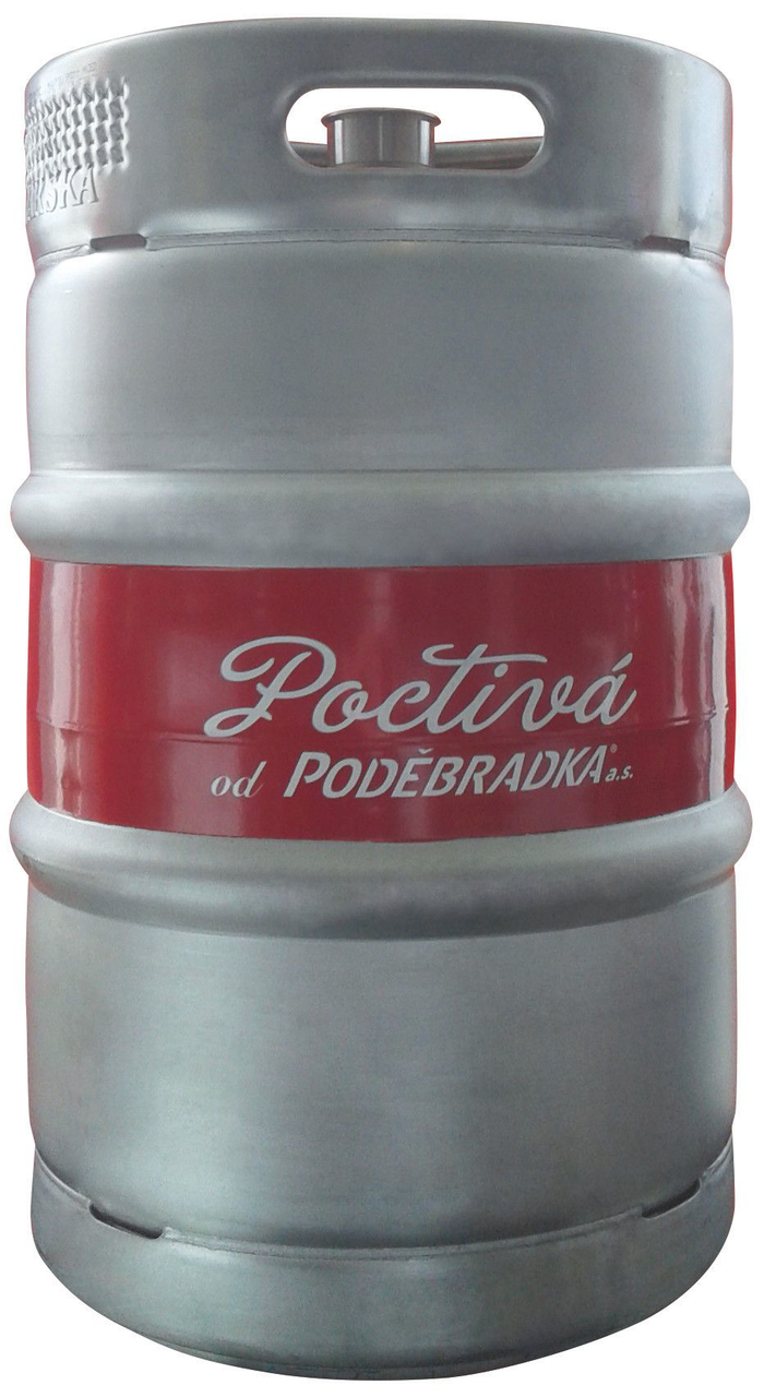PODĚBRADKA Poctivá malinovka 50 l KEG