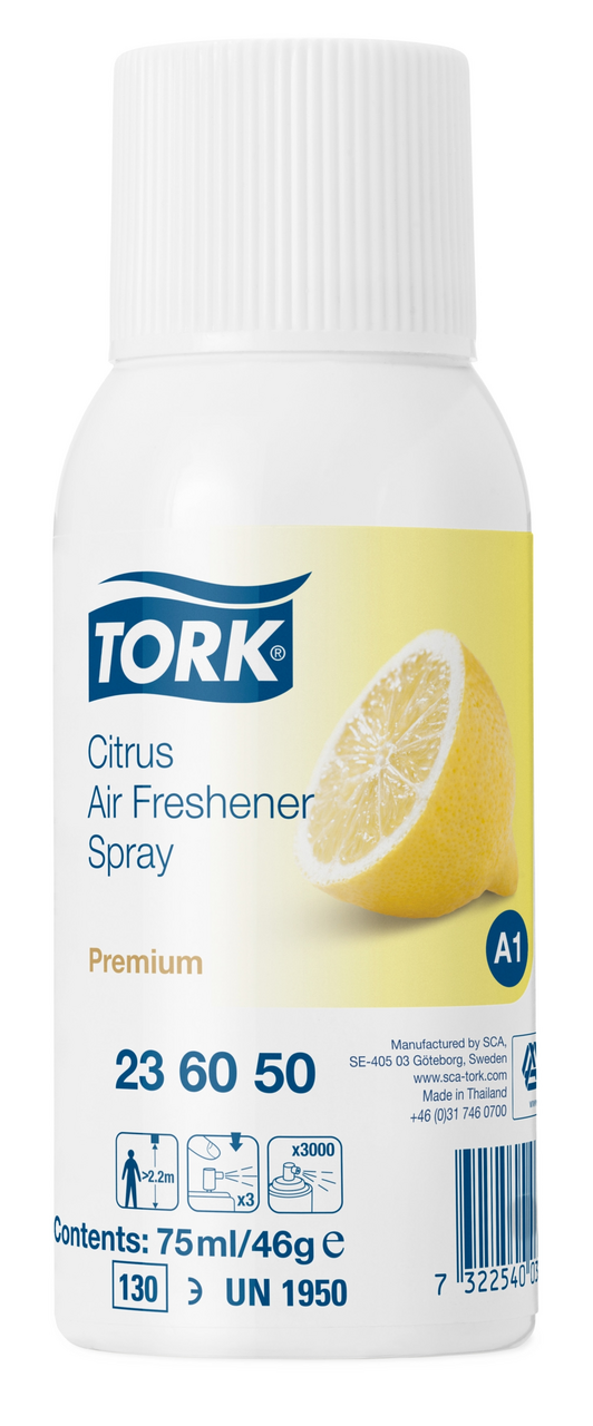 TORK Vůně do osvěžovače vzduchu citrusová 12 x 75 ml