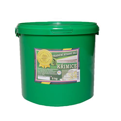 Zelí kysané bílé Křimice CZ chlaz. 5 kg
