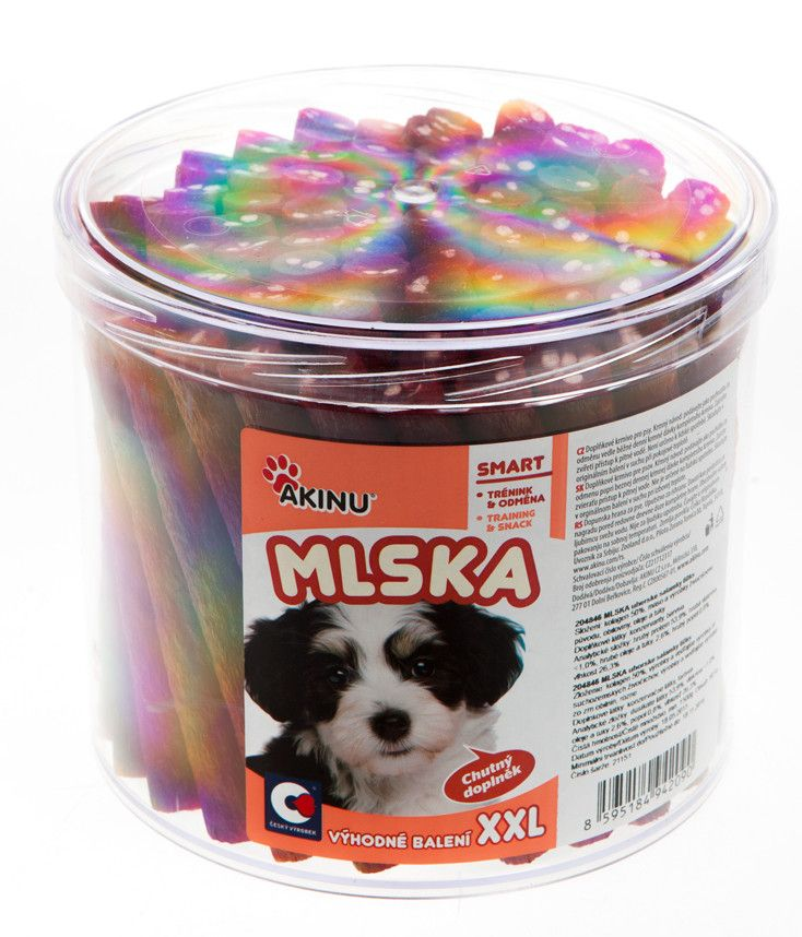 AKINU Mlska Uherské salámky pro psy 60 ks