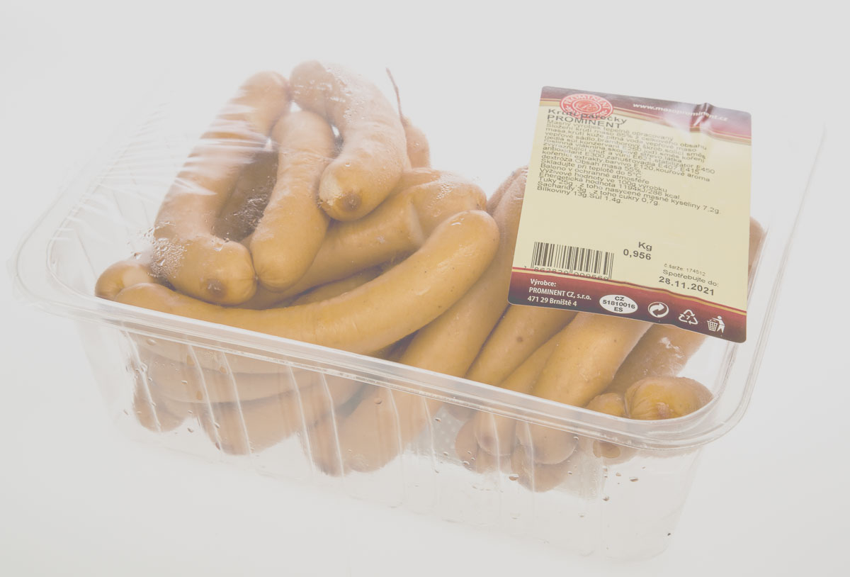 PROMINENT Párky krůtí chlaz. váž. cca 1 kg