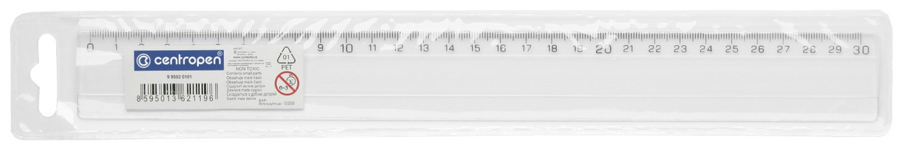 centropen Pravítko 30 cm 1 ks