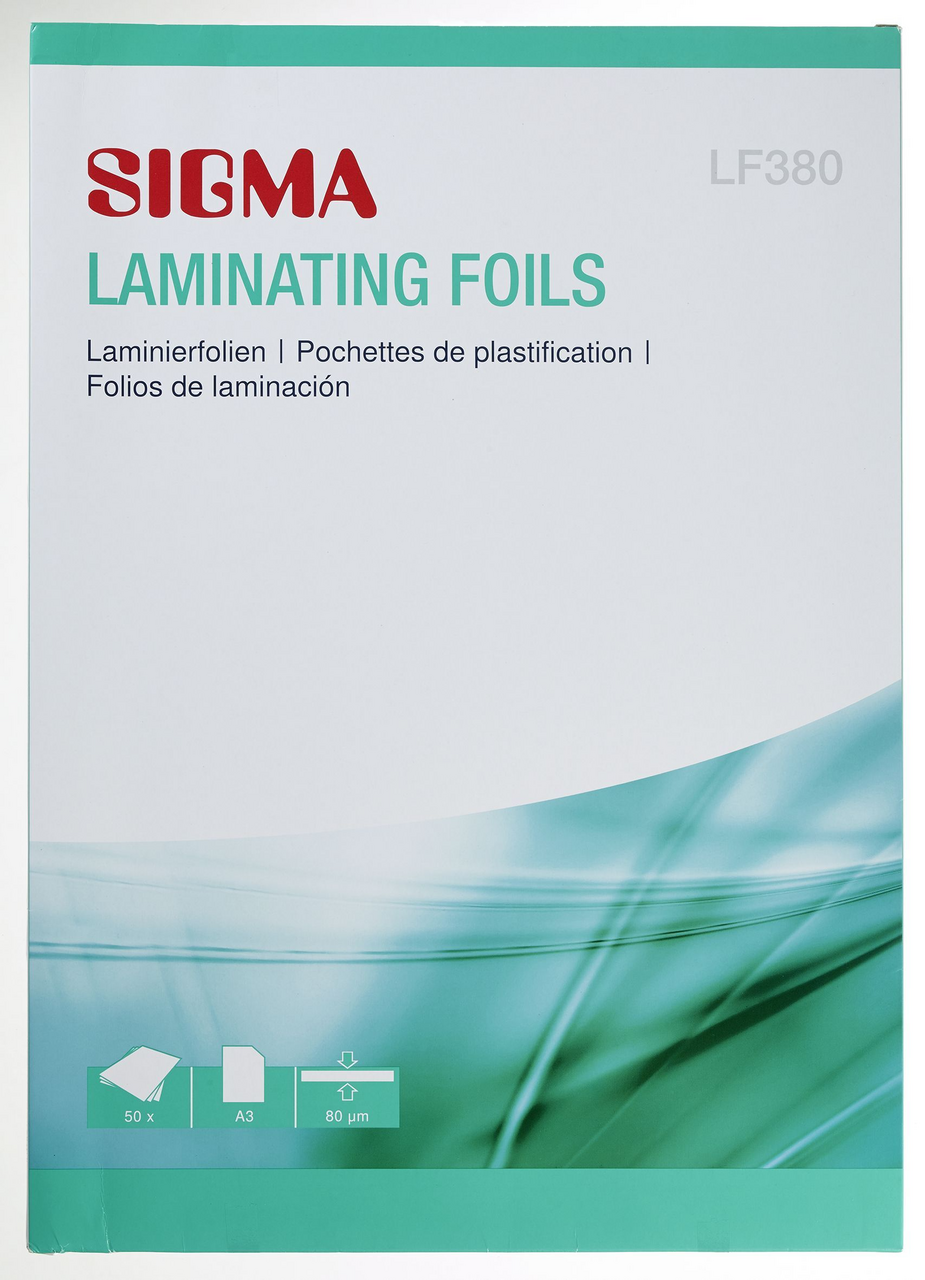 SIGMA Fólie do laminátoru LF380 A3 50 ks