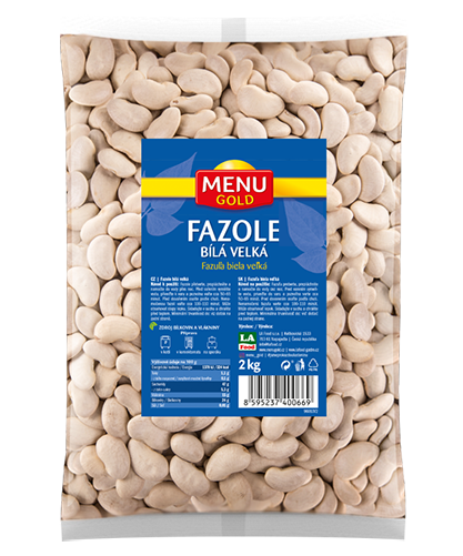 Gold Menu Fazole bílá velká 2 kg