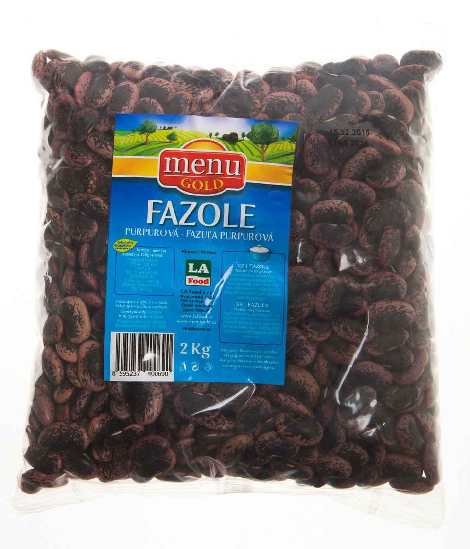 Gold Menu Fazole purpurová 2 kg