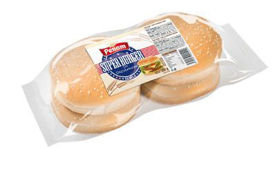 Penam Burger super se sezamem 4 x 75 g