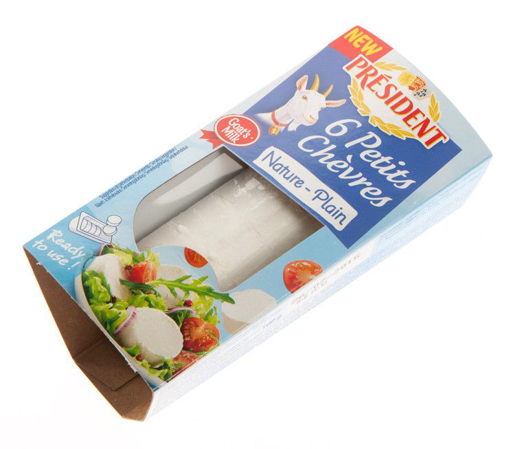 PRÉSIDENT Sýr kozí natur chlaz. 100 g