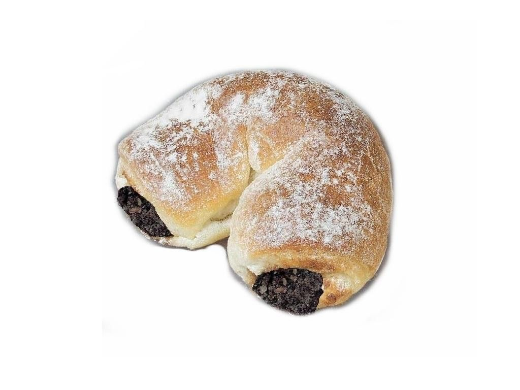 PAC HOŘOVICE Plundrový rohlíček s mákem nebalený 80 g