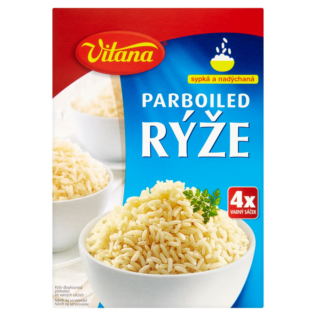 Vitana Rýže Parboiled varné sáčky 7 x 400 g