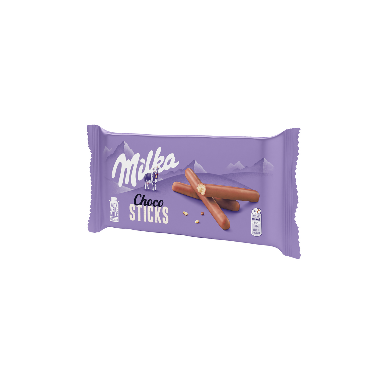 Milka Sušenky Choco Lila Stix 112 g