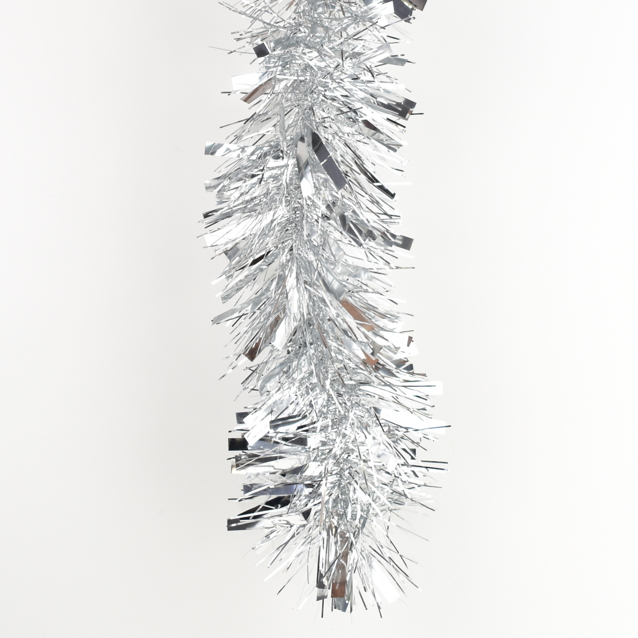 Řetěz vánoční stříbrný 11cmx4,5m 1 ks