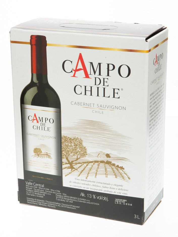 CAMPO DE CHILE Cabernet Sauvignon 3 l BiB