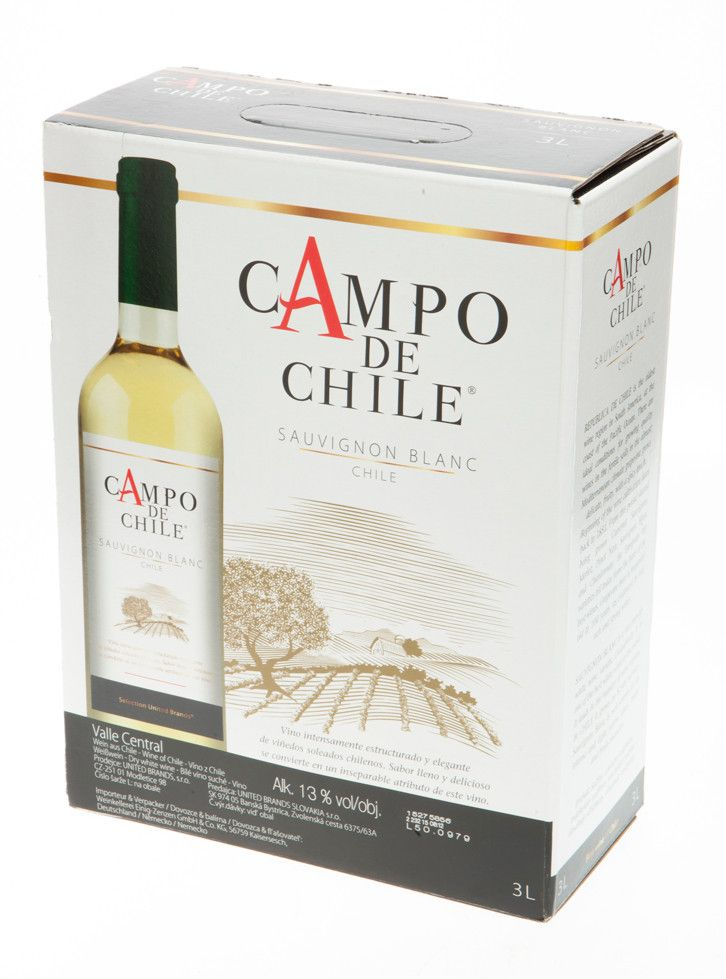 CAMPO DE CHILE Sauvignon 3 l BiB