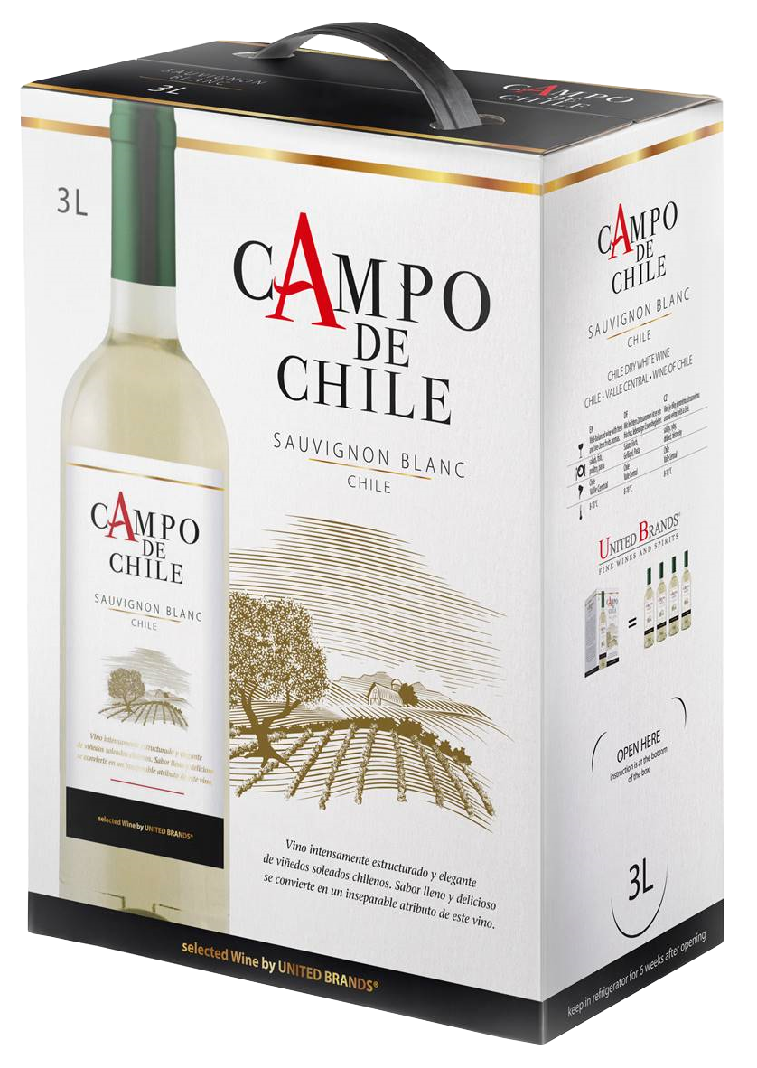 CAMPO DE CHILE Sauvignon 3 l BiB