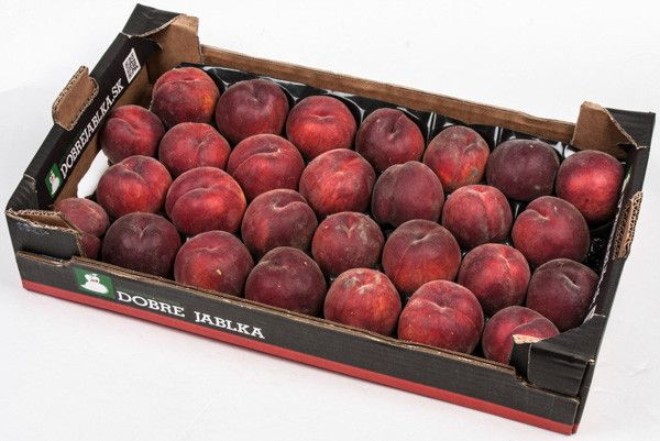 Broskve žlutomasé A+ SK čerstvé 4 kg karton