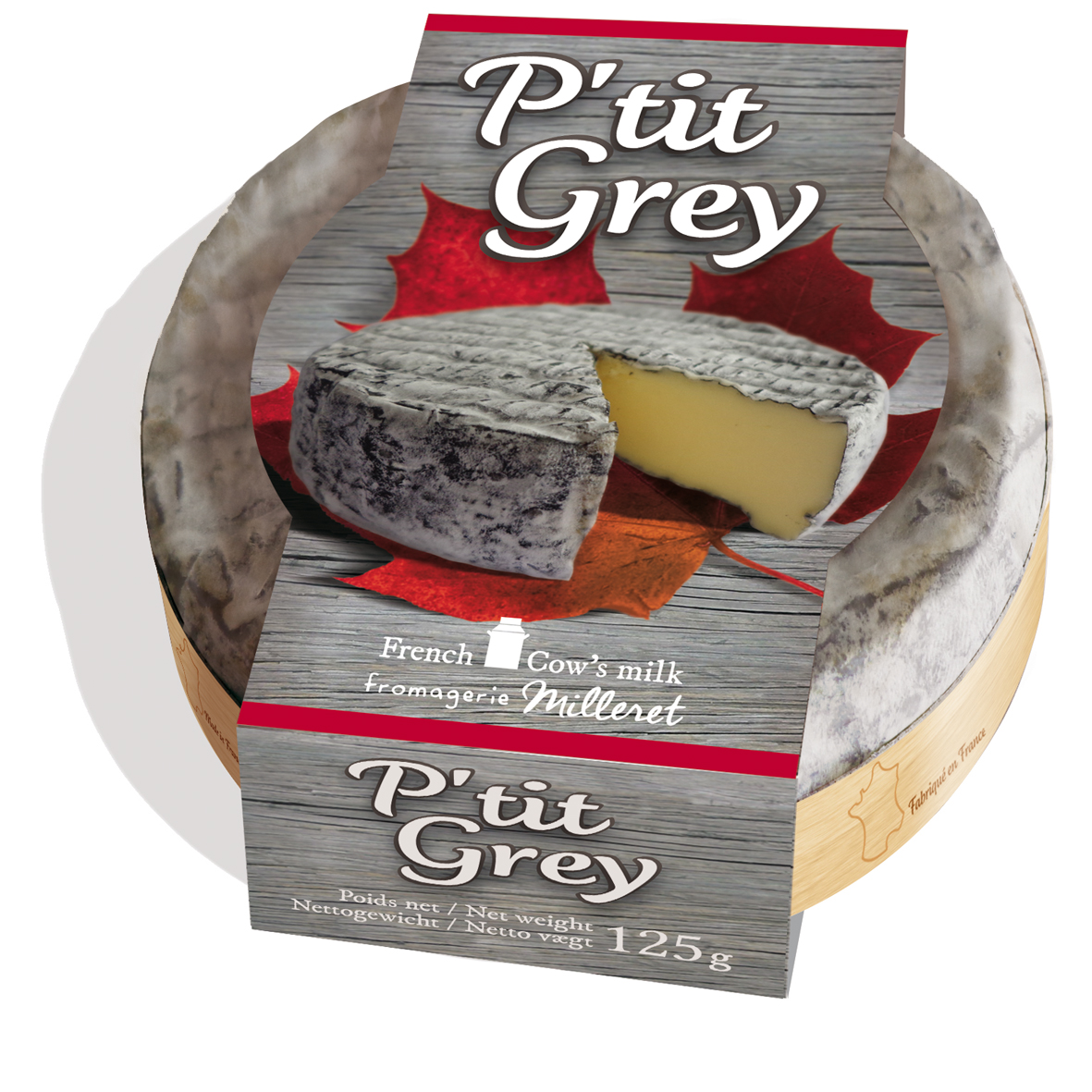 P'Tit Grey sýr s popelem chlaz. 125 g