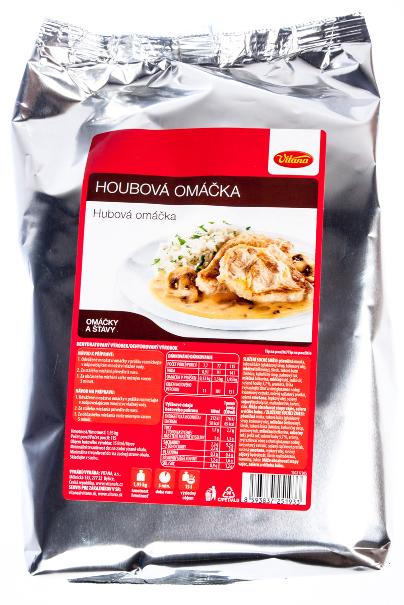 Vitana Omáčka houbová 1,95 kg