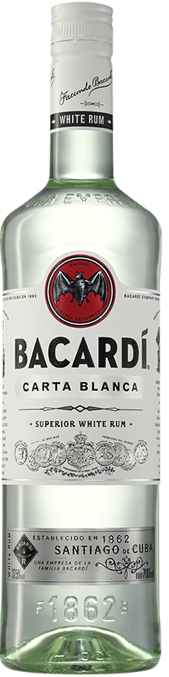 BACARDÍ  Carta Blanca Superior 37,5 % 6 x 700 ml