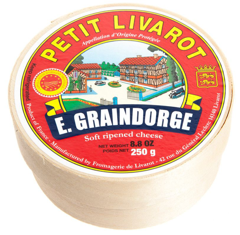 Livarot sýr zrající chlaz. 250 g