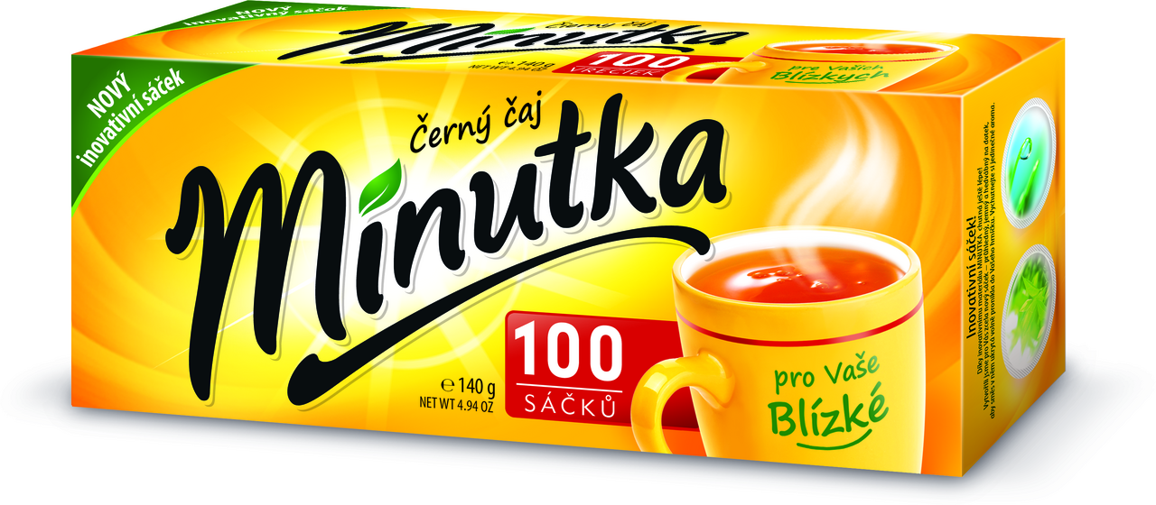 MOKATE Minutka Černý čaj 100 x 1,4 g