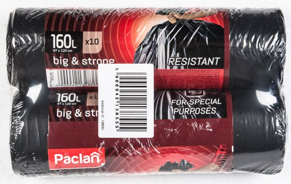 Paclan Big & Strong Pytle na odpad 160 l 2 x 10 ks