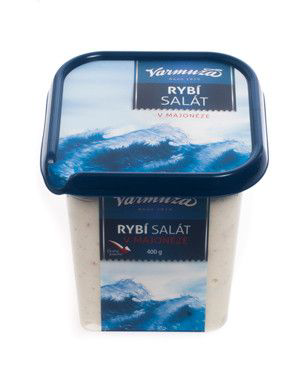 Varmuža Salát rybí v majonéze chlaz. 400 g