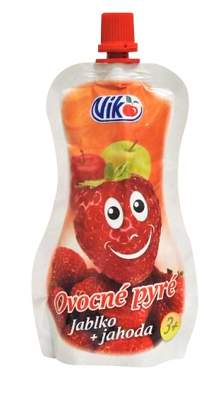 Pyré jablko+jahoda CZ 120 g