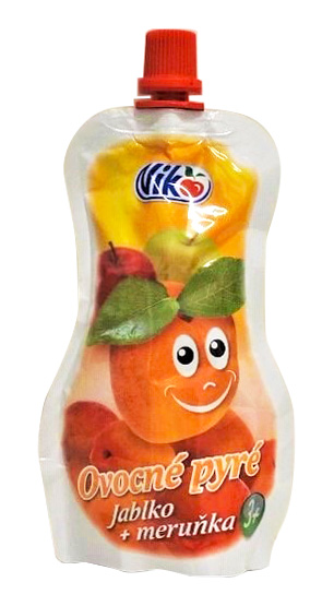 Pyré jablko+meruňka CZ 120 g