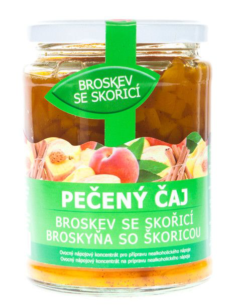 MADAMI Pečený čaj broskev+skořice 500 ml