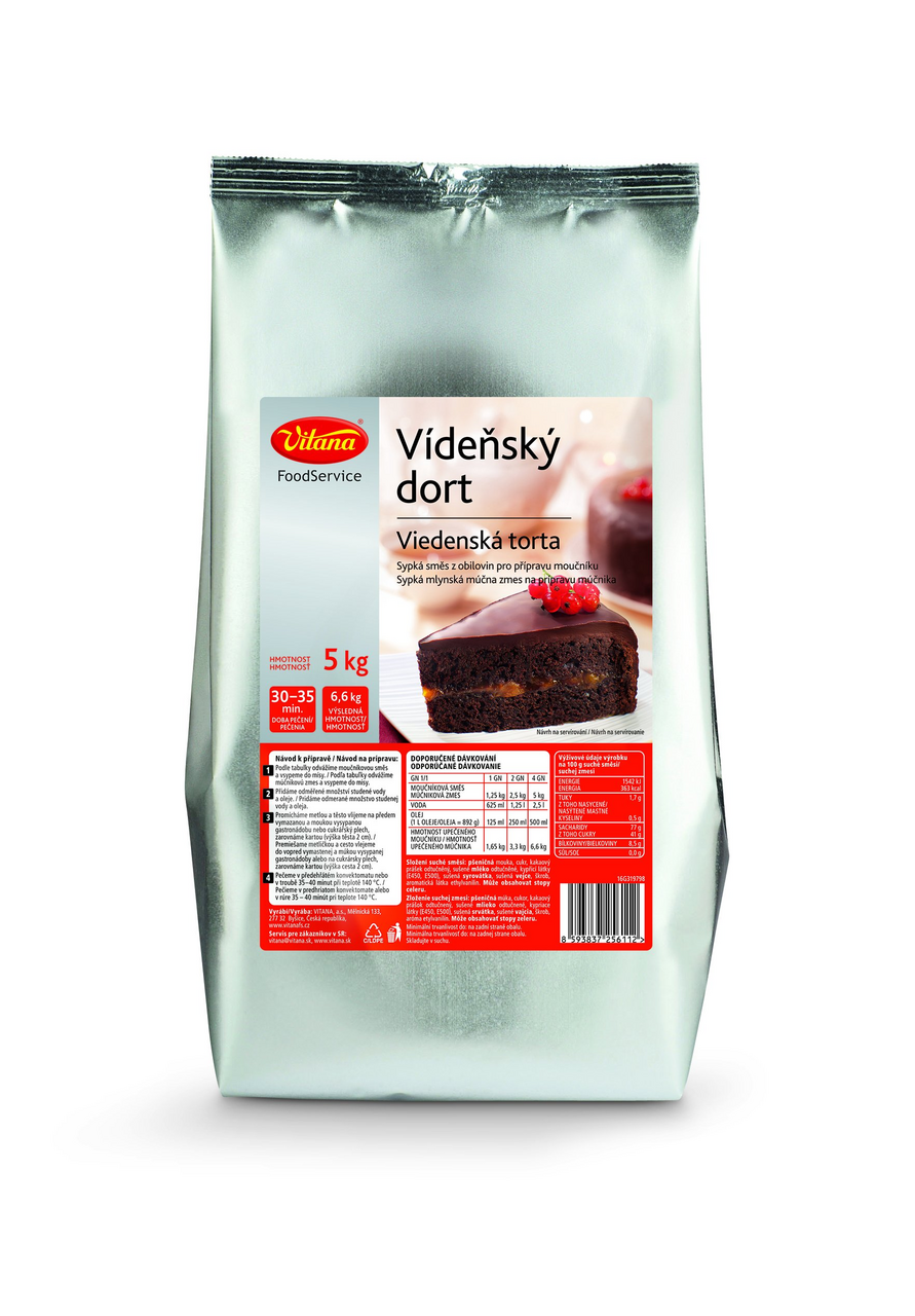 Vitana Vídeňský dort sypká směs 5 kg