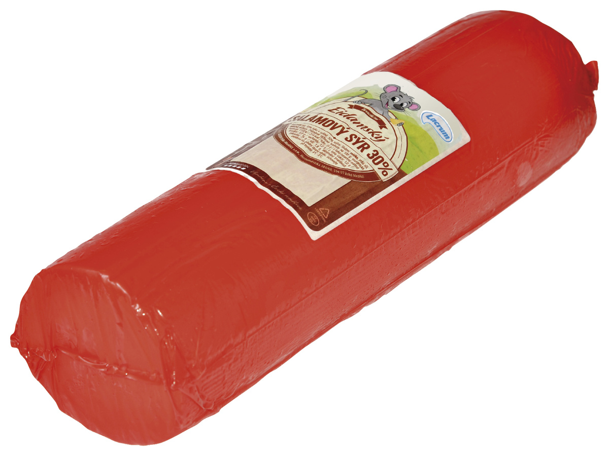 Lacrum Eidam salámový sýr 30% chlaz. váž. cca 2,3 kg