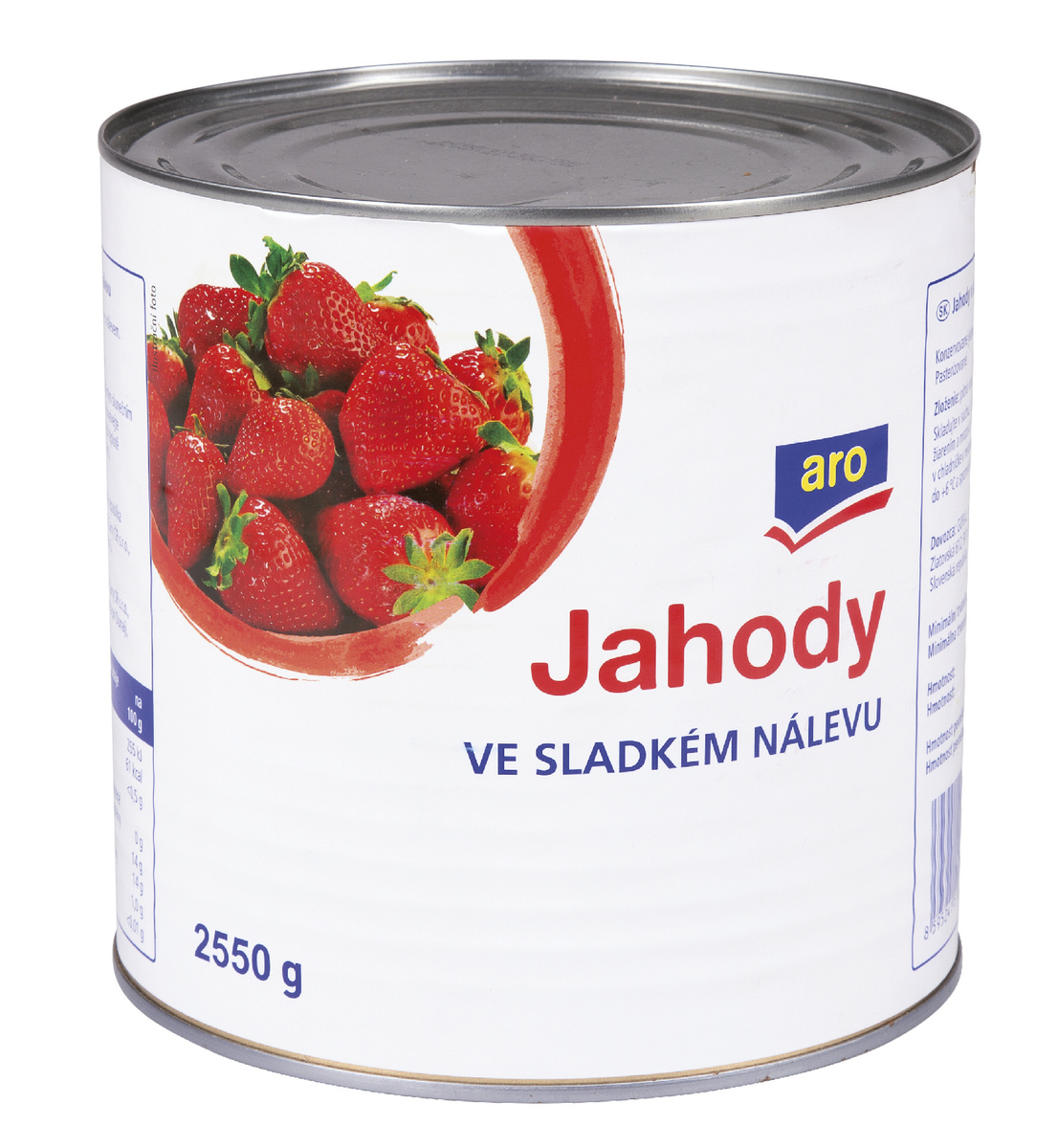 aro Jahody ve sladkém nálevu kompot 2550 g