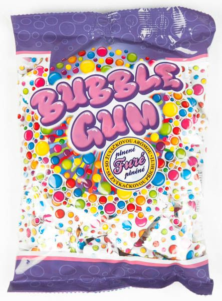 Bonbony s náplní se zvýkačkovou příchutí 320 g