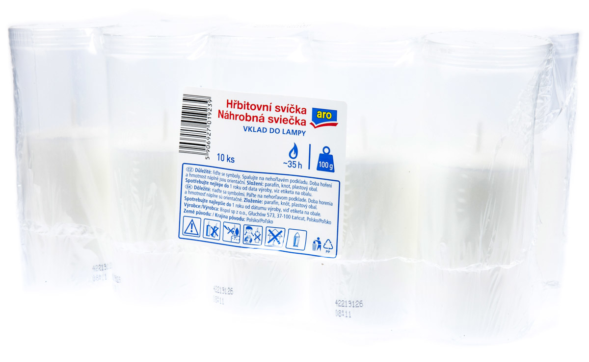 aro Vklad do lampy 100 g 10 ks