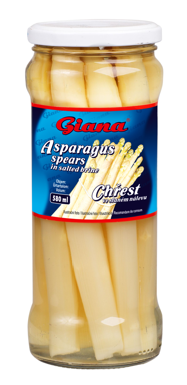 Giana Chřest bílý celý 580 ml