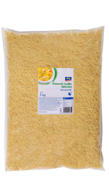 aro Vlasové nudle bezvaječné 5 kg